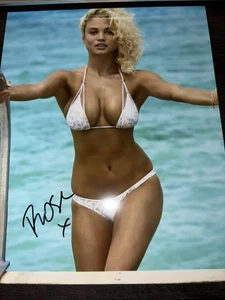 Rose Bertram bellissima foto sportiva illustrata firmata autografata 8x10 - Foto 1 di 3