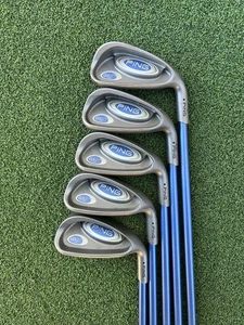 PING G5 L Iron Set 6-PW RH Black Dot PING ULT 50 Ladies Flex G5L LE Serene - Picture 1 of 13