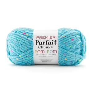 Premier Parfait Chunky Pom Pom Garn - Electric Blue 2107-07 - Bild 1 von 1