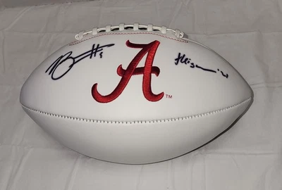 Fútbol americano autografiado por Bryce Young Alabama Crimson Tide.  Certificado Beckett. Foto 1 de 3