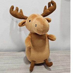 Jellycat Campfire Critter Moose SIN CHALECO pequeño peluche marrón - Imagen 1 de 7
