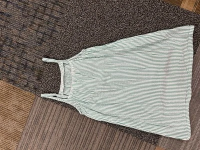 Vestido de verano a rayas sin mangas para niñas H&M; talla 10 Foto 1 de 4