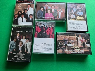 THE SINGING COOKES - 6 cassette tapes - HOPE, FAITH & LOVE / SILVER ANNIVERSARY Foto 1 de 4
