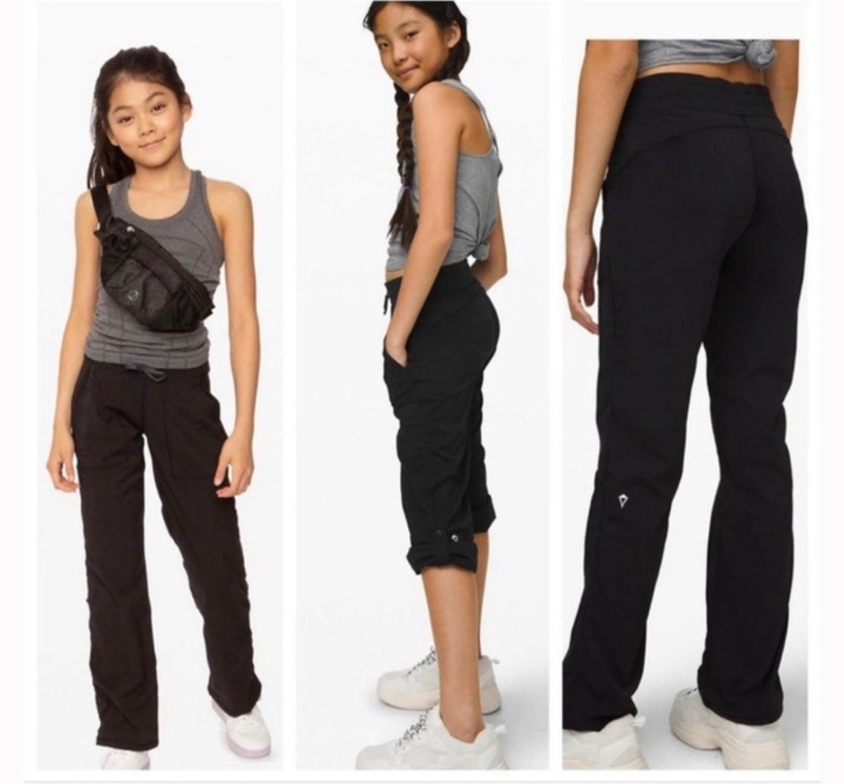 ivivva Black Size 10 Pants for Girls for sale | eBay