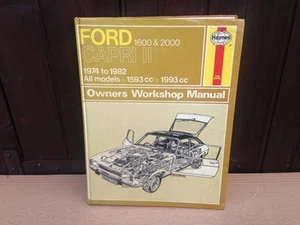 Haynes Ford Capri Mark II 2 Owners Workshop Manual 1.6 and 2.0 1974 to 1985 283 - Picture 1 of 8