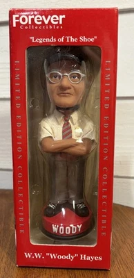 Woody Hayes Ohio State 2001 Bobblehead Legends Of The Shoe Buckeyes Donatos Foto 1 de 4