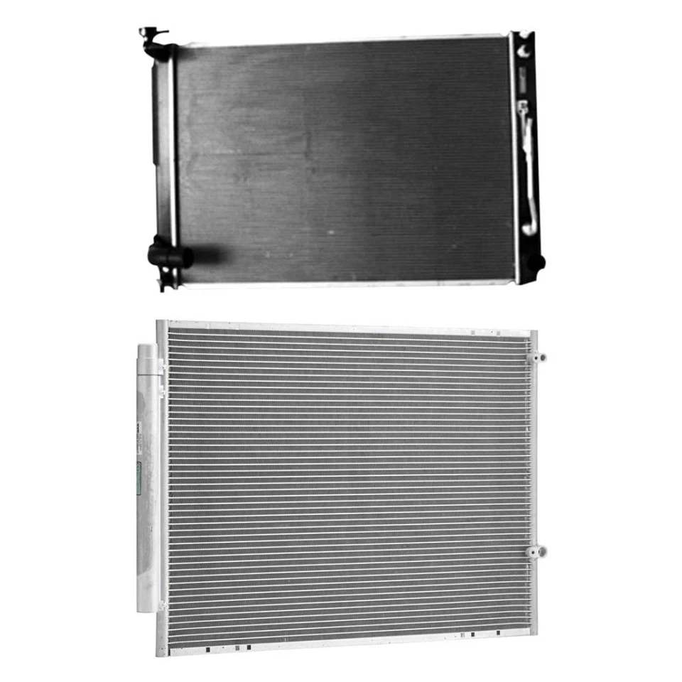 For Toyota Sienna 2007-2009 TYC Radiator & Condenser Kit Foto 1 de 1