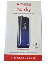 ZAGG Invisible Shield HD Dry Screen Protector for Samsung Galaxy S8 - Picture 1 of 2