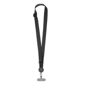 1Pack Adjustable Phone Lanyard for Smartphones, Black - Zdjęcie 1 z 6
