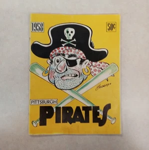 Vintage 1958 Official Pittsburgh Pirates Baseball Yearbook Major League - Bild 1 von 8
