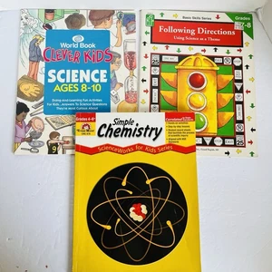 Lot of 3 Children's Science Experiment Books 4-6 grade Teacher Homeschool - Picture 1 of 22