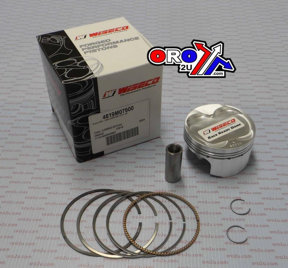 KIT PISTÓN GSXR1000 01-04 7300, WISECO 4771M07300 ROAD SUZUKI Foto 1 de 1