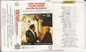 Count Basie Orchestra - April In Paris (Cass, Album, Mono, RE, Dol) (Near Mint ( - Picture 1 of 1