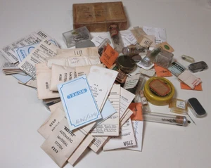 VINTAGE SORTIERTES KONVOLUT UHRENTEILE UHRMACHER ERSATZSTAB UNBEKANNTE TEILE #103 - Bild 1 von 14