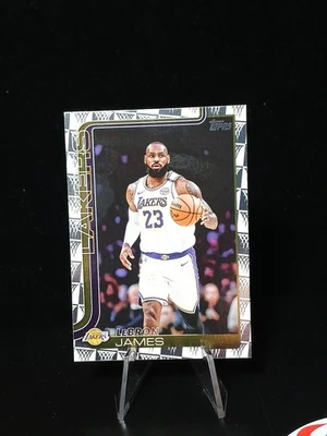 2025-26 Topps Basketball #150 LeBron James Los Angeles Lakers - Net Border - Image 1 of 2