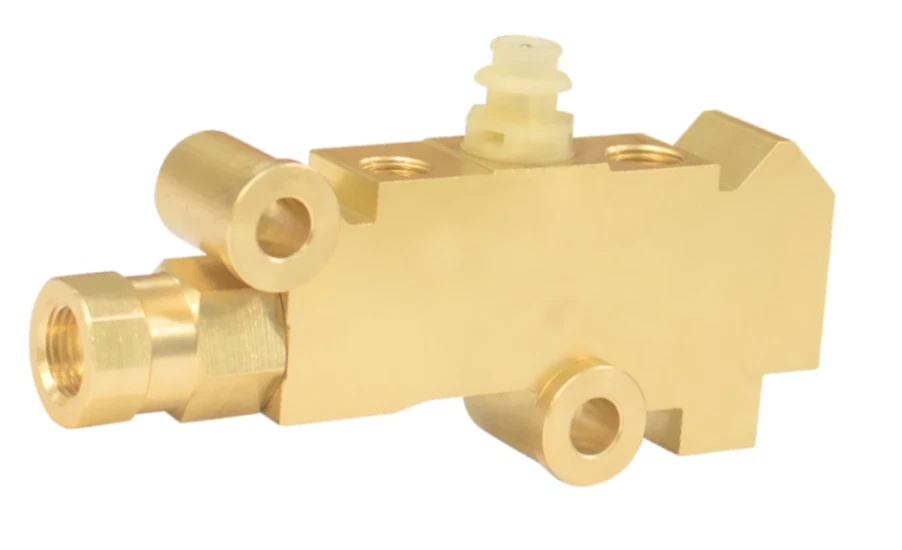 Combo de válvula dosificadora de línea de freno de disco de 4 ruedas 1978-1987 Suburban Blazer Jimm Foto 1 de 3