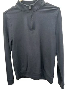 Class Club Navy Blue Quarter Zip Long Sleeve Boys Sweater SZ 14/16 - Bild 1 von 7