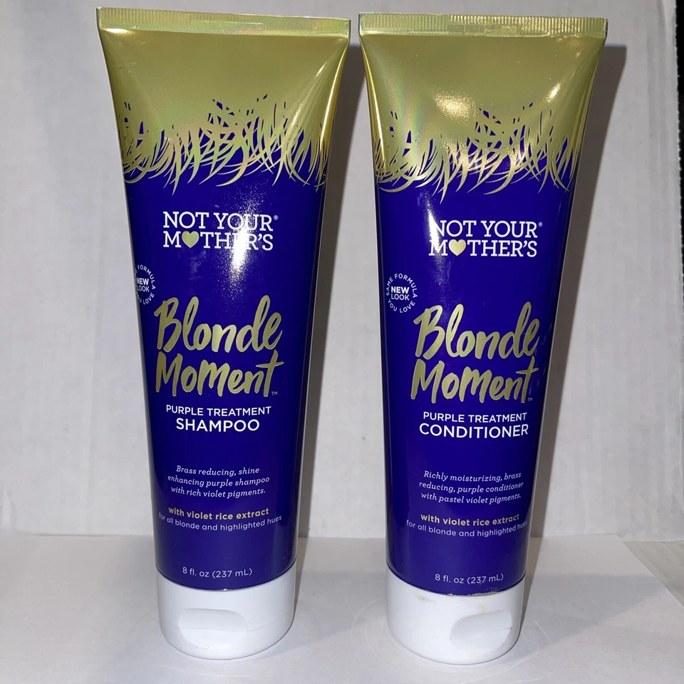 Champú y codicionador tratamiento púrpura Not Your Mothers Blonde Moment 8 fl oz Foto 1 de 1
