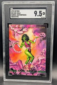 1993 Classic She-Hulk Prototype Card - Marvel Masterpieces - Graded SGC 9.5 - Bild 1 von 2