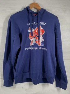 London 2012 Paralympic Games Official Adidas Hoodie Navy Sweater Size Small Top - Picture 1 of 12