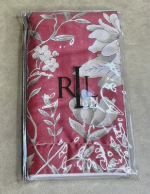 VTG Ralph Lauren Villa Camelia Floral 26x26 Euro Sham Pillow Case Cover **NEW** - Image 1 of 3