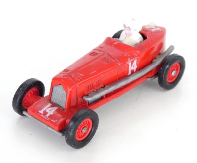 Coche de carreras de juguete LLEDO 1931 Alfa Romeo rojo modelo diecast vintage Foto 1 de 4