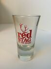  JIM BEAM RED STAG SHOT GLASS BRAND NEW IN BOX-PERFECT MAN CAVE  ITEM 
