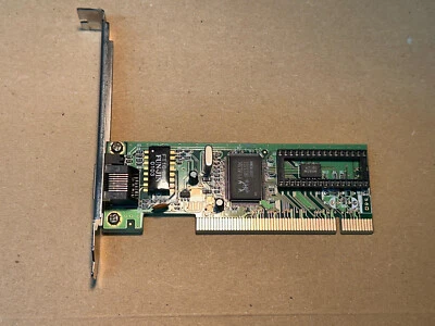 Scheda di rete NIC Fast Ethernet PCI Realtek RTL8139 Family - Immagine 1 di 4