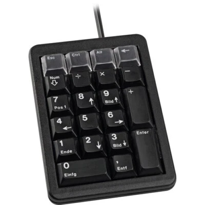 Cherry G84-4700LUCUS-2 Black 4" ultraslim USB Keypad - Wired - Image 1 of 2