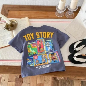 Kids Cartoon Clothing Tees Summer Short Sleeve Boys T-Shirt - Picture 1 of 6