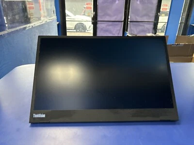 Lenovo ThinkVision M14 14 inch Portable Widescreen Monitor BROKEN SCREEN - Image 1 of 2