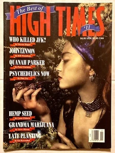 THE BEST OF HIGH TIMES MAGAZINE #11 VINTAGE 1992 JOHN LENNON WHO KILLED JFK?  - Picture 1 of 3