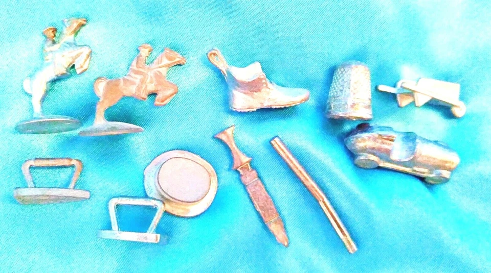 Armas de repuesto para juego de mesa MONOLOPY & CLUE - Juego de 11 - Piezas piezas  Foto 1 de 1