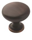 Amerock | Cabinet Knob | Oil Rubbed Bronze | 1-1/4 inch (32 mm) Diameter | Ed...