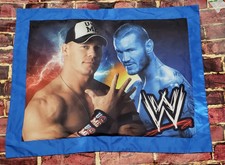 Wwe John Cena & Randy Ortin Pillow Sham King Size (1 Single Sham) Blue