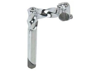 CHROME Bicycle Twisted Stem 22.2MM Lowrider Cruiser Bikes - Picture 1 of 1