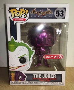 Funko POP! Batman Arkham Asylum: Joker Purple Pink Chrome - Target Exclusive 53 - Bild 1 von 2