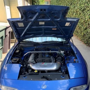 Amortiguador de campana de motor serie Black P2M para Mazda Miata MX5 89-05 NA NB Eunos MSM - Imagen 1 de 4