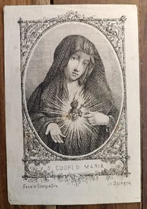 Mitte 800 HEILIGES HERZ MARIENS - 13037 - Bild 1 von 2