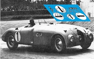 Decals Bugatti T57C Tank Le Mans 1939 1 1:32 1:43 1:24 1:18 64 87 calcas - Picture 1 of 1