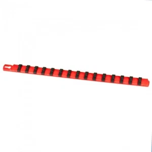 1/4" Socket Rail Organiser Dura Pro Twist Lock Holds 15 Sockets Ernst E8400 - Picture 1 of 2