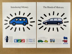 1995 Honda Odyssey Minivan 'Introducing' vintage print Ad - Picture 1 of 1
