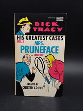 Chester Gould DICK TRACY: HIS GREATEST CASES #3 Mrs. Pruneface vintage 1976 PB