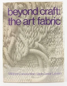 Beyond Craft: The Art Fabric 1972 Signed Jack Larsen - Foto 1 di 12