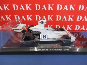 Die cast 1/24 Modellino Auto F1 Brabham BT44B Martini Racing 1975 C. Pace - Foto 1 di 4