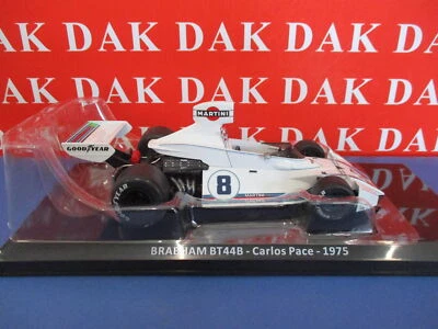 Die cast 1/24 Modellino Auto F1 Brabham BT44B Martini Racing 1975 C. Pace - Immagine 1 di 4