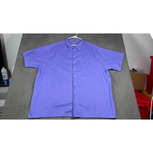 Daniel Cremieux Signature Collection Button Up Short Sleeve Shirt 2XB - Picture 1 of 8