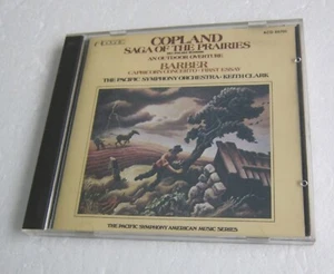 COPLAND SAGA OF THE PRAIRIES / BARBER / CD VARESE 1983 JAPAN - Bild 1 von 3