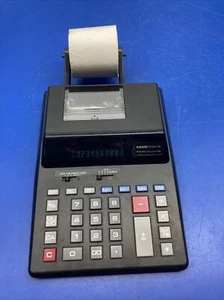 Vintage Casio HR100S-BK Calculator - - Picture 1 of 11