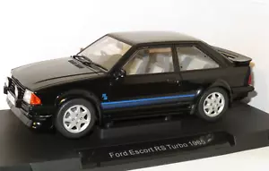 1/18 Ford Escort RS Turbo ( Mk.3 ) - schwarz - 1985 - Bild 1 von 7